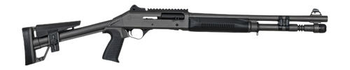 Panzer Arms PAM4TSDSFSS M4 Semi-Auto 3" 5+1 18.50" Tactical Barrel, Gray Tactical Gray Aluminum Receiver w/Picatinny Rail, Black Skeleton Synthetic Stock & Grip