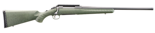 Glenfield 52004 Model A  Full Size 243 Win 4+1 20" Matte Black Threaded Barrel, Matte Black Alloy Steel Receiver w/Picatinny Rail, Moss Green Splatter Fixed Synthetic Stock, Thread Protector