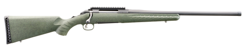 Glenfield 52004 Model A  Full Size 243 Win 4+1 20" Matte Black Threaded Barrel, Matte Black Alloy Steel Receiver w/Picatinny Rail, Moss Green Splatter Fixed Synthetic Stock, Thread Protector