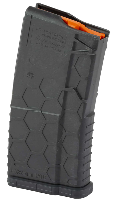Hexmag HX20AR15BLK Shorty  Black Polymer 20rd 5.56x45mm NATO for AR-15