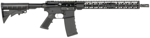 Anderson B2K869A034 Dark Horse  5.56x45mm NATO 30+1 16" Black Nitride Steel Barrel, Matte Black Picatinny Rail Aluminum Receiver, M-LOK Handguard, 6 Position Black Synthetic Stock, A2 Style Grip
