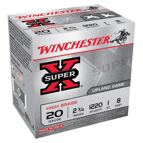 SuperX 20Ga 2.75" 1oz HBHG #8