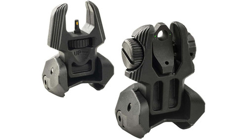 MEPRO Flip Backup Sights 2DR/OHBF Blk