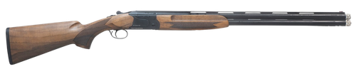 Pointer REXFT912BBW12 FT912 Field Trek Full Size 12 Gauge Break Open 3" 2rd 28" Black Over/Under Vent Rib Barrel, Black Steel Receiver, Fixed Walnut Stock, Ambidextrous