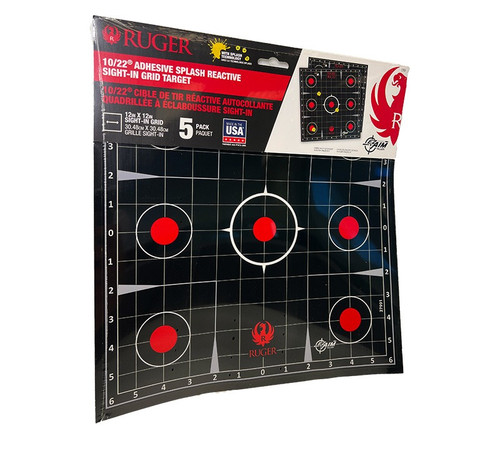 Ruger Splash Adhesive Tgt Kit 10/22 5pk