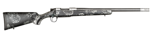 Christensen Arms 8010659900 Ridgeline FFT 25 Creedmoor 4+1 24" Carbon Fiber Threaded Barrel, Stainless Steel Drilled & Tapped Receiver, Carbon w/Gray Accents Sporter FFT Carbon Fiber Stock