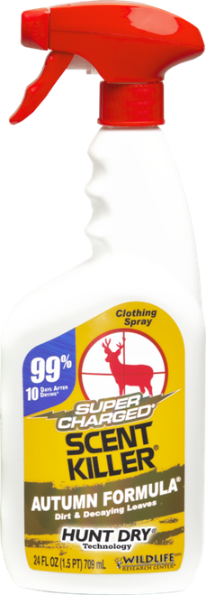 Wildlife Research 575 Scent Killer Super Charged Odor Eliminator Autumn Scent 24 oz Trigger Spray
