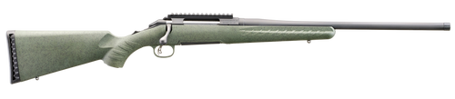 Glenfield 52005 Model A  Full Size 6.5 Creedmoor 4+1 20" Matte Black Threaded Barrel, Matte Black Alloy Steel Receiver w/Picatinny Rail, Moss Green Splatter Fixed Synthetic Stock, Thread Protector