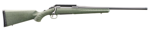 Glenfield 52003 Model A  Full Size 270 Win 4+1 20" Matte Black Threaded Barrel, Matte Black Alloy Steel Receiver w/Picatinny Rail, Moss Green Splatter Fixed Synthetic Stock, Thread Protector