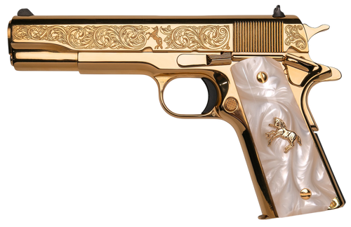 CNC CNCMIDAS       COLT 1911 38 24KT GLD PEARL GRP
