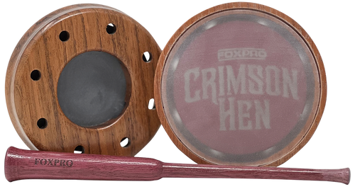 Foxpro CRIMSONTIP Crimson Tip Friction Turkey Sounds Cherry Wood