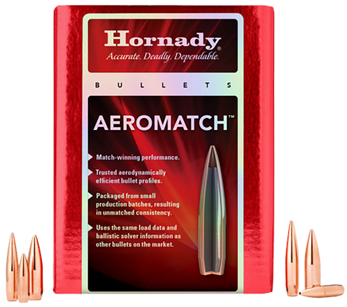Hornady 227711   22Cal .224 69gr Hollow Point Boat Tail 500 Per Box/6 Case
