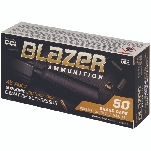 CCI BLAZER BRASS 45ACP SUP 230GR TMJ