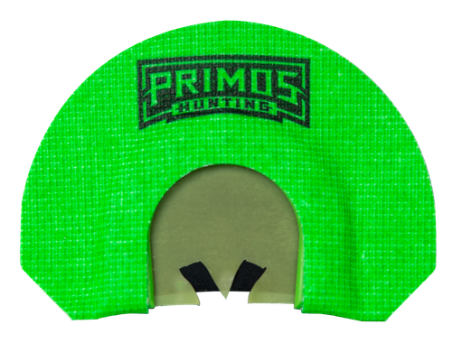 Primos PS1264 The Karen  Diaphragm Call Triple Reed Turkey Hen Sounds Attracts Turkey Green Plastic