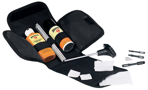 Hoppe's FC2 Universal Field Cleaning Kit Multi-Caliber/Black Compact Soft-Sided Case