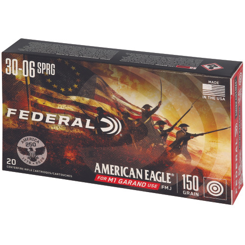 FED 250TH ANV 30-06SPGFLD 150GR FMJ