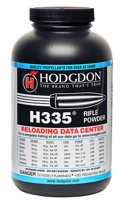 Hodgdon 3351 Spherical H335 Rifle Powder Multi-Caliber 1 lb