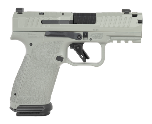Canik HG8328BU-N Mete MC9 Prime 9mm Luger 17+1 3.64" Compensated Barrel, Steel Optic Ready/Serrated Slide, Polymer Frame w/Picatinny Rail, Textured Grip