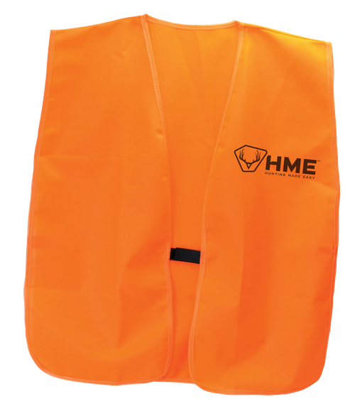 HME HMEVESTOR Safety Vest  Big Boy Orange Polyester