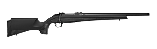 CZ-USA 07418 600+ Alpha 30-06 Springfield 5+1 20" Black Nitride Threaded Barrel, Black Nitride Aluminum Receiver w/Weaver Rail, Black Soft Touch Fixed Polymer Stock