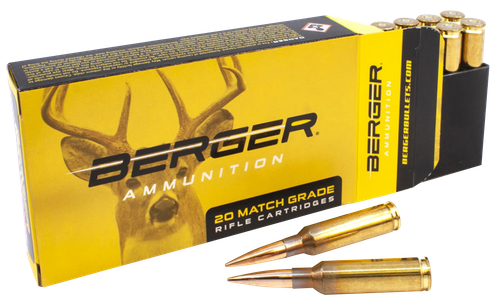 Berger Bullets 31070 Target Rifle 6.5Creedmoor 156gr Hybrid 20 Per Box/10 Case