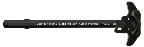 BCM GFHMK2MEDAMBI Ambidextrous MK2 Charging Handle Compatible w/ Mil-Spec AR-15 Black 7075 T-6 Aluminum