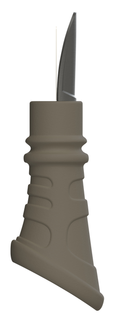 Foxpro 4K9 4K9  Open Call Single Reed Coyote Sounds Attracts Predators Tan