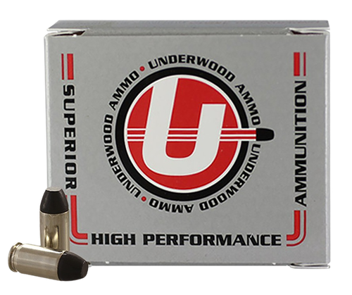 Underwood Ammo 730   380ACP 100gr Hard Cast Flat Nose 20 Per Box/10 Case