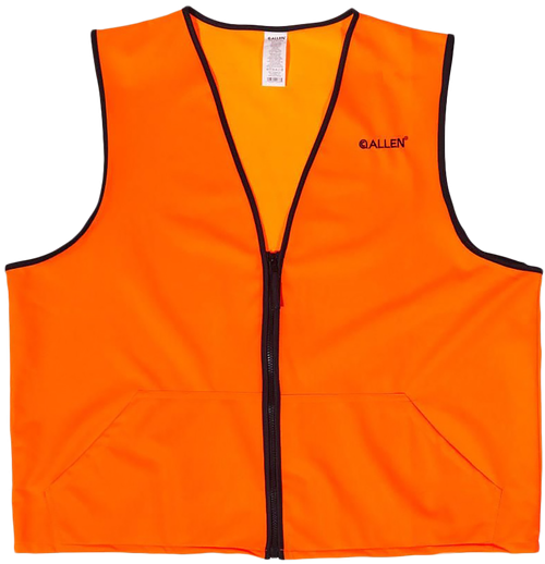 Allen 15768 Deluxe Hunting Vest XL Orange Polyester