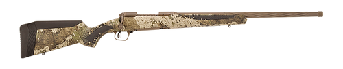Savage Arms 57419 110 High Country 6.5 PRC 3+1 24", Midnight Bronze Cerakote, TrueTimber Strata Fixed AccuStock with AccuFit