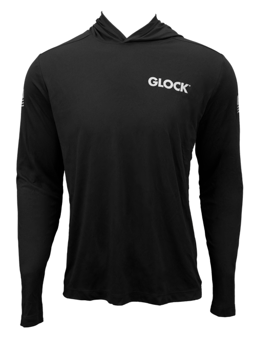 GLK AP96412 HOODED PERFORMANCE SHIRT XL  BLK
