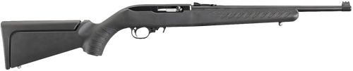 Ruger 31114 10/22 Compact Compact 22 LR 10+1 16.12" Blued Alloy Steel Barrel, Blued Steel Receiver w/Scope Base Adapter, Black Ruger Modular System  Synthetic Stock, Right Hand