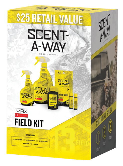 Scent-A-Way 100098 Max Field Kit Odor Eliminator Odorless Scent