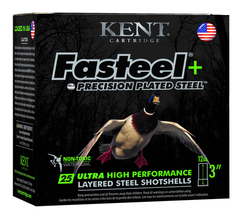 Kent Cartridge K123FSP364X6 Fasteel +  12 Gauge 3" 1 1/4 oz 4/6 Shot 25 Per Box/ 10 Case