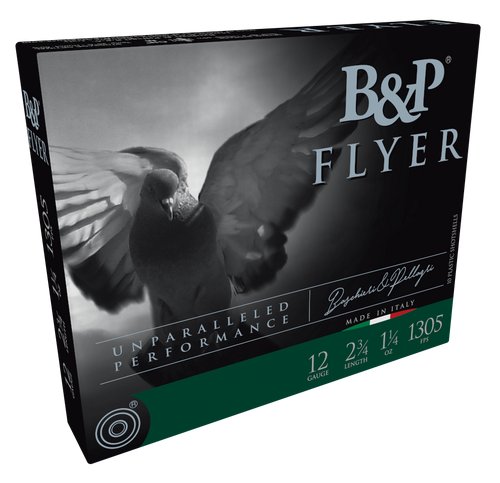 B&P 12B14P75 Competition Flyer 12Gauge 2.75" 1 1/4oz 7.5Shot 10 Per Box/10 Case