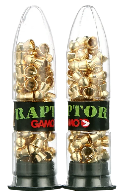 Gamo 632264454 Raptor PBA  177 Non Lead Alloy Semi Pointed 100/Pkg
