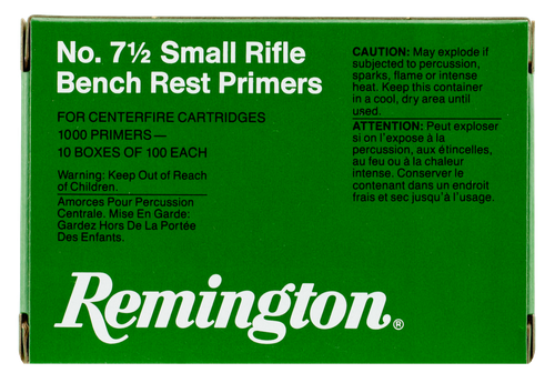 Remington Ammunition 22628 Centerfire Primers Benchrest Small Rifle Rifle