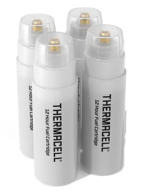 Thermacell C4 Repellent Refill  White Effective 15 ft Odorless Scent Fuel Cartridge Repels Mosquito Effective Up to 48 hrs 4 Per Pkg