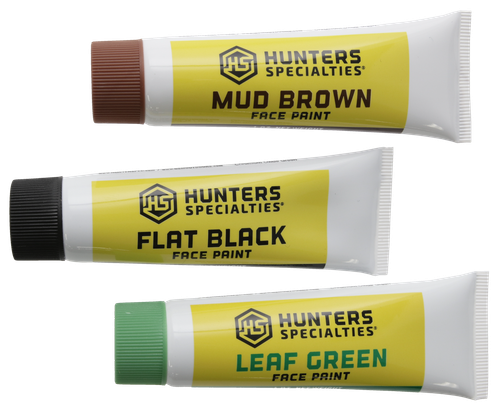Hunters Specialties 00268 Woodland Camo Creme Makeup Kit 3 Tubes