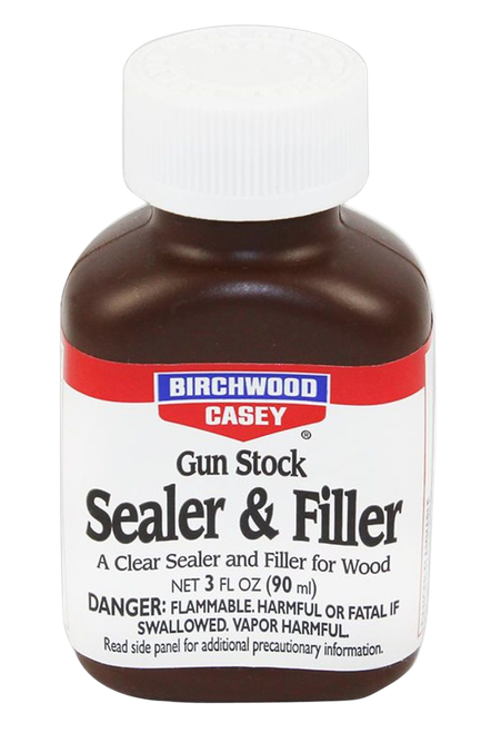Birchwood Casey 23323 Gun Stock Sealer & Filler  3 oz. Bottle