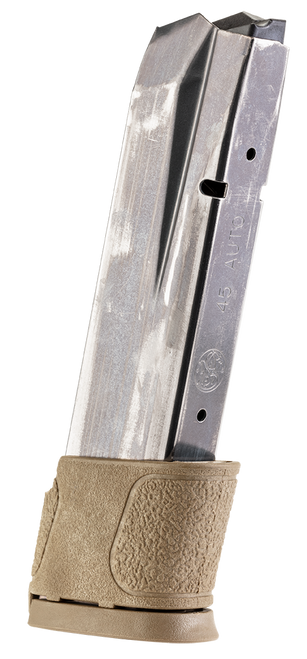 Smith & Wesson 194770000 M&P  14rd 45ACP Brown Floor Plate Steel