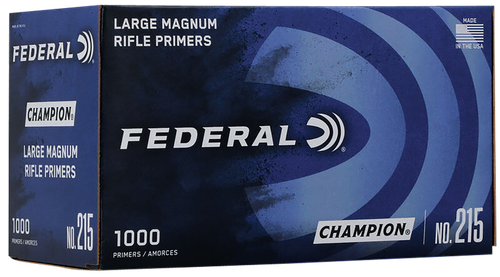 Federal 215 Champion Large Rifle Multi Caliber 1000 Per Box/5 Case