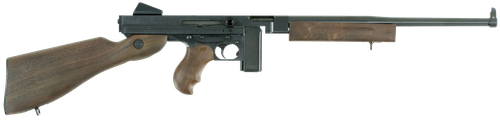 Thompson TM110S M1 Carbine Lightweight Carbine 45 ACP Caliber with 16.50" Barrel, 10+1 Capacity (Stick), Blued Metal Finish, American Walnut Stock Wood Grip Right Hand