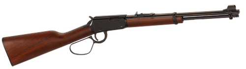 Henry H001L Classic Lever Carbine 22 Short Caliber with 12 LR/16 Short Capacity, 16.13" Barrel, Black Metal Finish & American Walnut Stock Right Hand