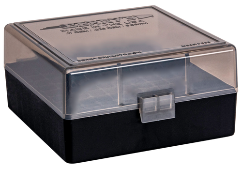 Berry's 11664 Ammo Box  223Rem/5.56NATO Smoke/Black Polypropylene 100rd