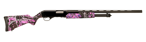 Stevens 22561 320 Field Compact 20 Gauge 3" 5+1 22" Matte Black Vent Rib Barrel, Matte Black carbon Steel Receiver, Muddy Girl Stock Includes Modified Choke Tube