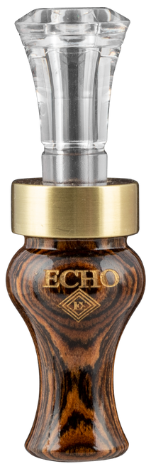 Echo Calls 90016 Timber  Double Reed Mallard Sounds Attracts Ducks Brown Bocote Timber