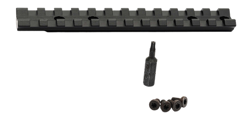 Savage Arms 56442 Scope Rail Revel Black Aluminum 8.40" Long