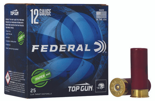 12GA 2-3/4" 1OZ #7.5 Stl PaperWad TopGun