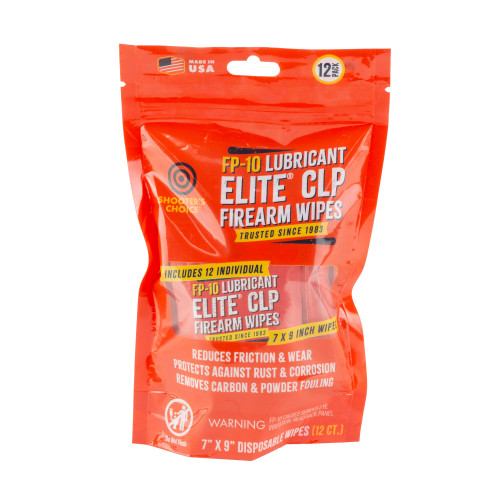 SHOOTERS CHOICE FP-10 WIPES 12PK